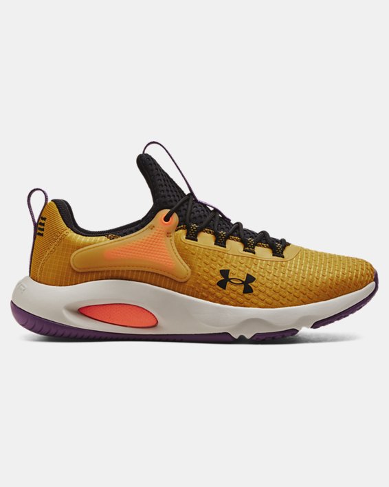 Men's UA HOVR™ Rise 4 Training Shoes in Yellow image number 0